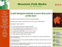 Tablet Screenshot of mountainpathmedia.com